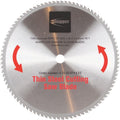 Slugger by Fein Thin Steel Cutting Saw Blade - Fast and Accurate Cuts up to 1/4' in Aluminum, Stainless Steel & Mild Metals, 14' Diameter, 90 Teeth - 63502014630