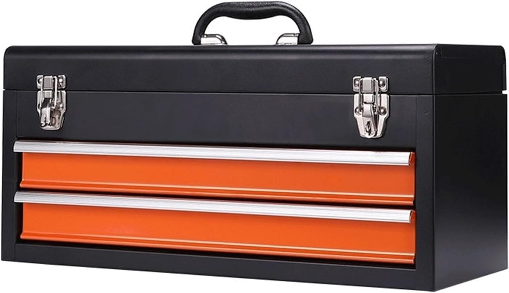 Storage Case Portable Drawer Tool Box Multipurpose Steel Toolbox/Chest Household Tools and Consumer Storage Metal Box for Tools Organization Organization(S)