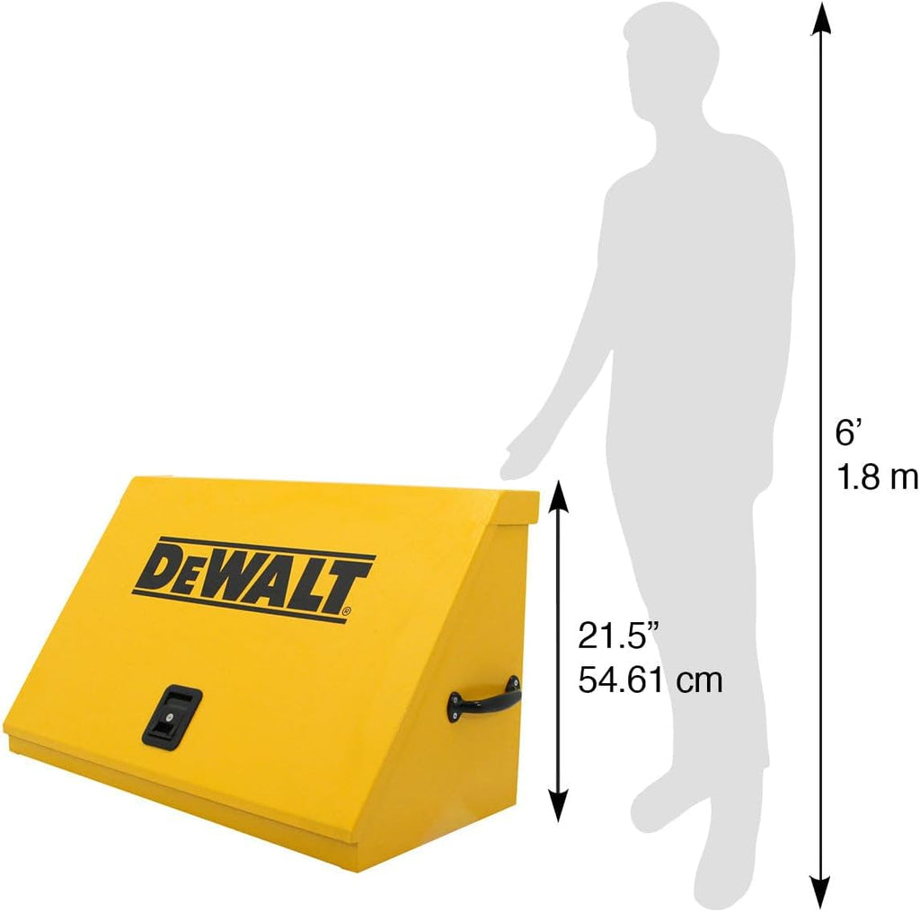 DeWalt 36' x 17' Triangle Toolbox - Steel, Yellow
