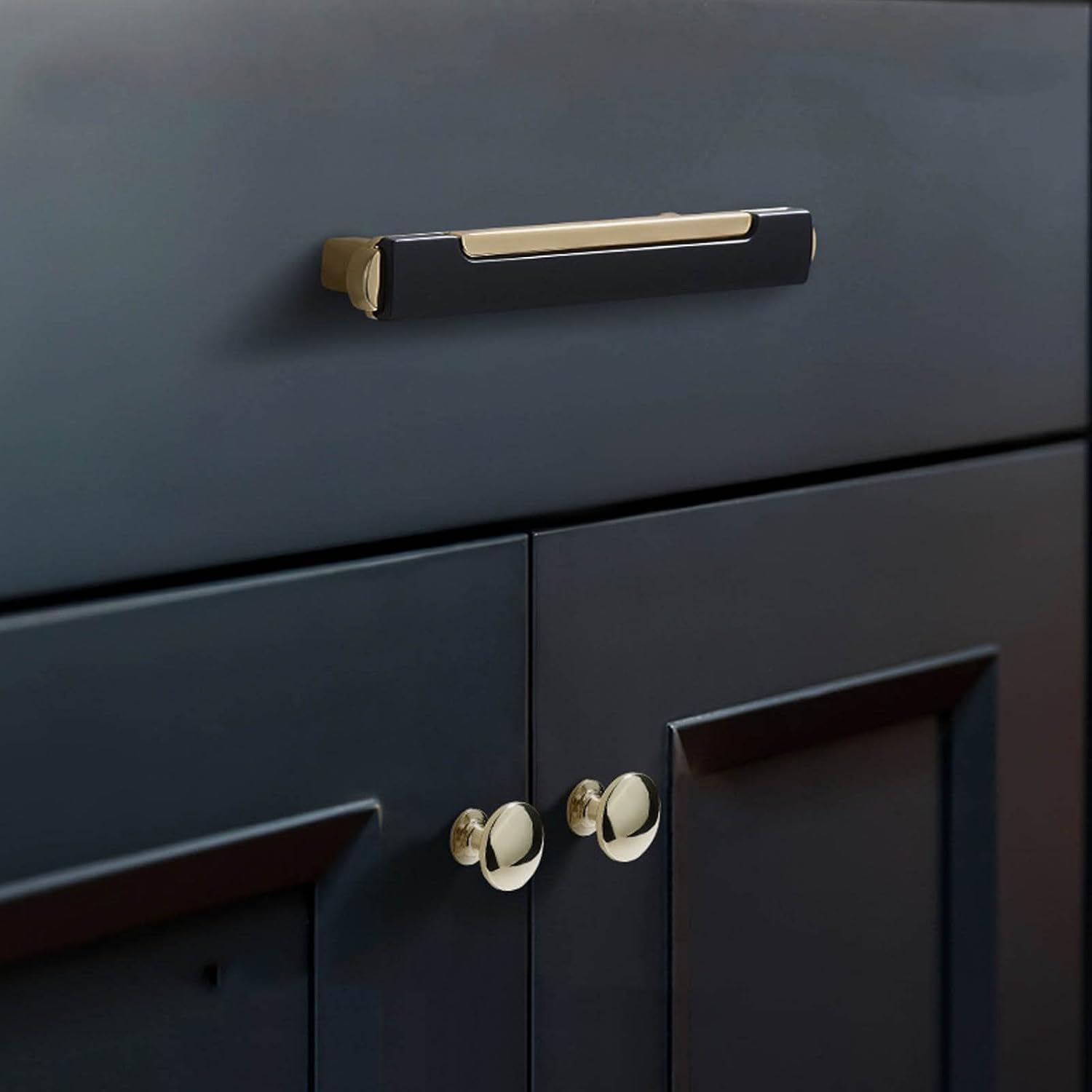 Cabinet Handles Kitchen Hardware 10 PCS Light Luxury Modern Zinc Alloy Kitchen Handle Cabinet Knobs and Handles Fashion Drawer Knobs Pulls Furniture Handle Hardware Cabinet pulls Kitchen Cabinet Handl