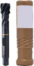 Pipe Tap Set Pipe Spiral Fluted Tap Pointed G 1/8 1/4 3/8 3/4 1/2 Machine Screw Thread Taps Hand Threading Plumbing(Spiral Fluted Tap,G1l8)