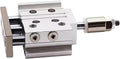 Pneumatic Cylinder Adjustable Stroke Type Three Bar Three-axis with Magnet MGPM12/16/20/25/32/40/50 Stroke 20-200mm(Stroke 50-30mm,Bore 16mm)