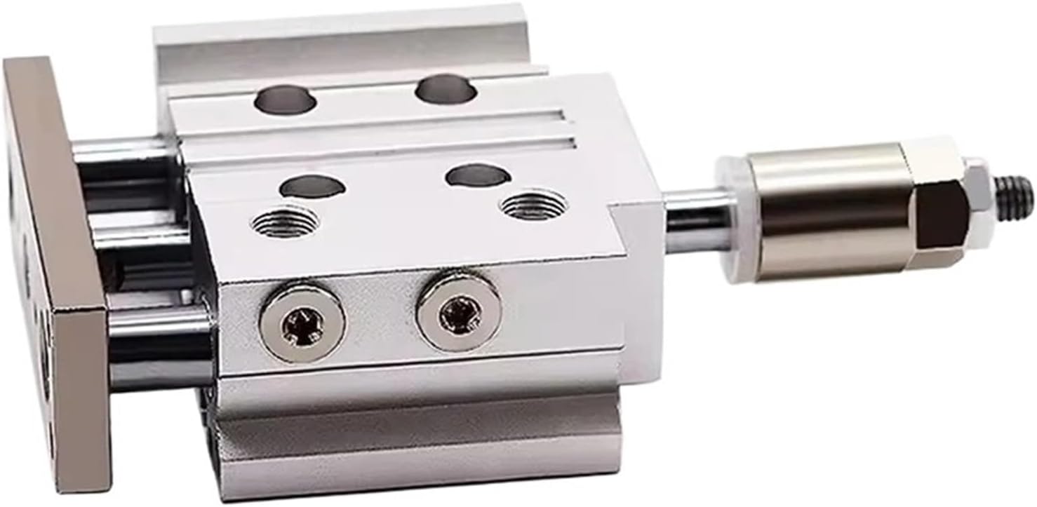 Pneumatic Cylinder Adjustable Stroke Type Three Bar Three-axis with Magnet MGPM12/16/20/25/32/40/50 Stroke 20-200mm(Stroke 40-30mm,Bore 16mm)