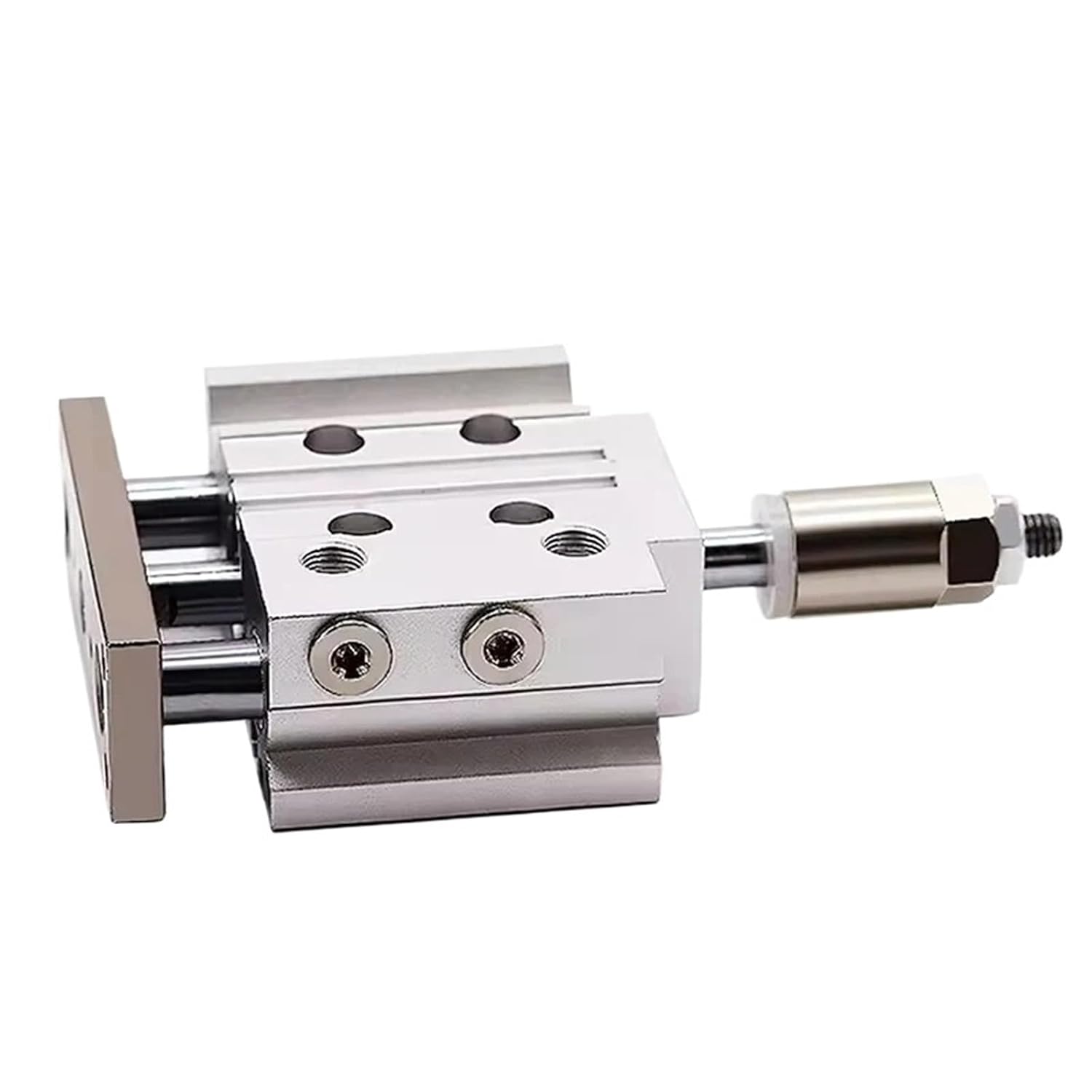 Pneumatic Cylinder Adjustable Stroke Type Three Bar Three-axis with Magnet MGPM12/16/20/25/32/40/50 Stroke 20-200mm(Stroke 150-50mm,Bore 32mm)