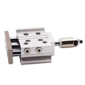 Pneumatic Cylinder Adjustable Stroke Type Three Bar Three-axis with Magnet MGPM12/16/20/25/32/40/50 Stroke 20-200mm(Stroke 20-20mm,Bore 25mm)