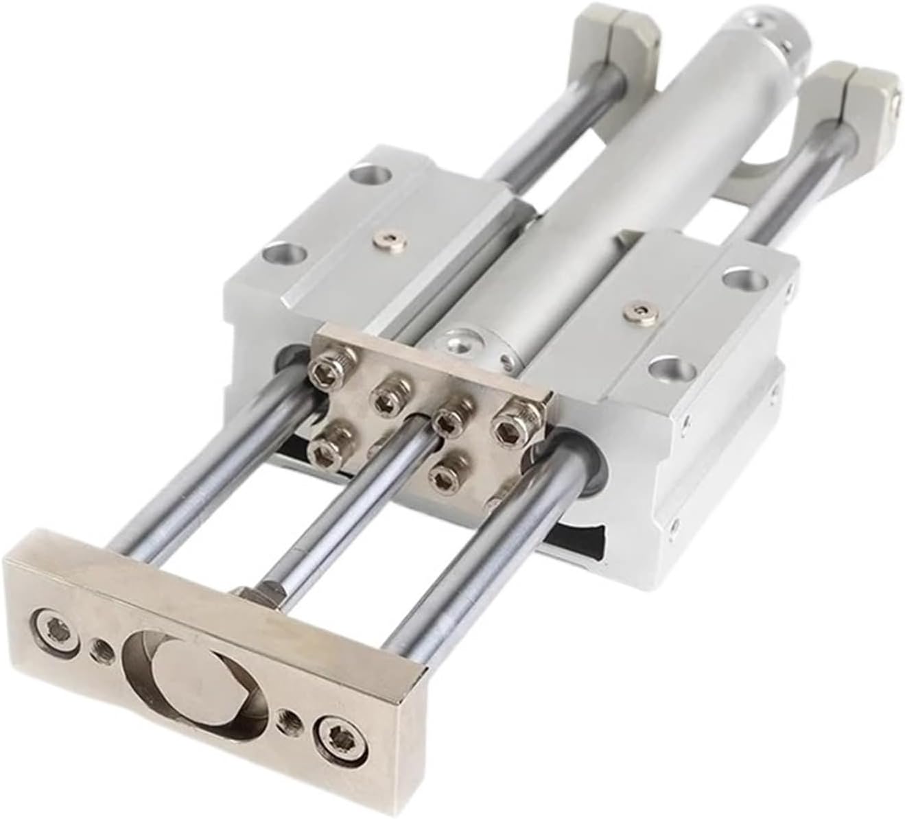 1pcs Three-axis Three Bar Pneumatic Cylinder with Guide Rod Bore 20/25/32/40/50/63 Long Stroke 75 100 150 200 300-1000mm(700mm,Bore 50)
