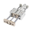 1pcs Three-axis Three Bar Pneumatic Cylinder with Guide Rod Bore 20/25/32/40/50/63 Long Stroke 75 100 150 200 300-1000mm(600mm,Bore 40)