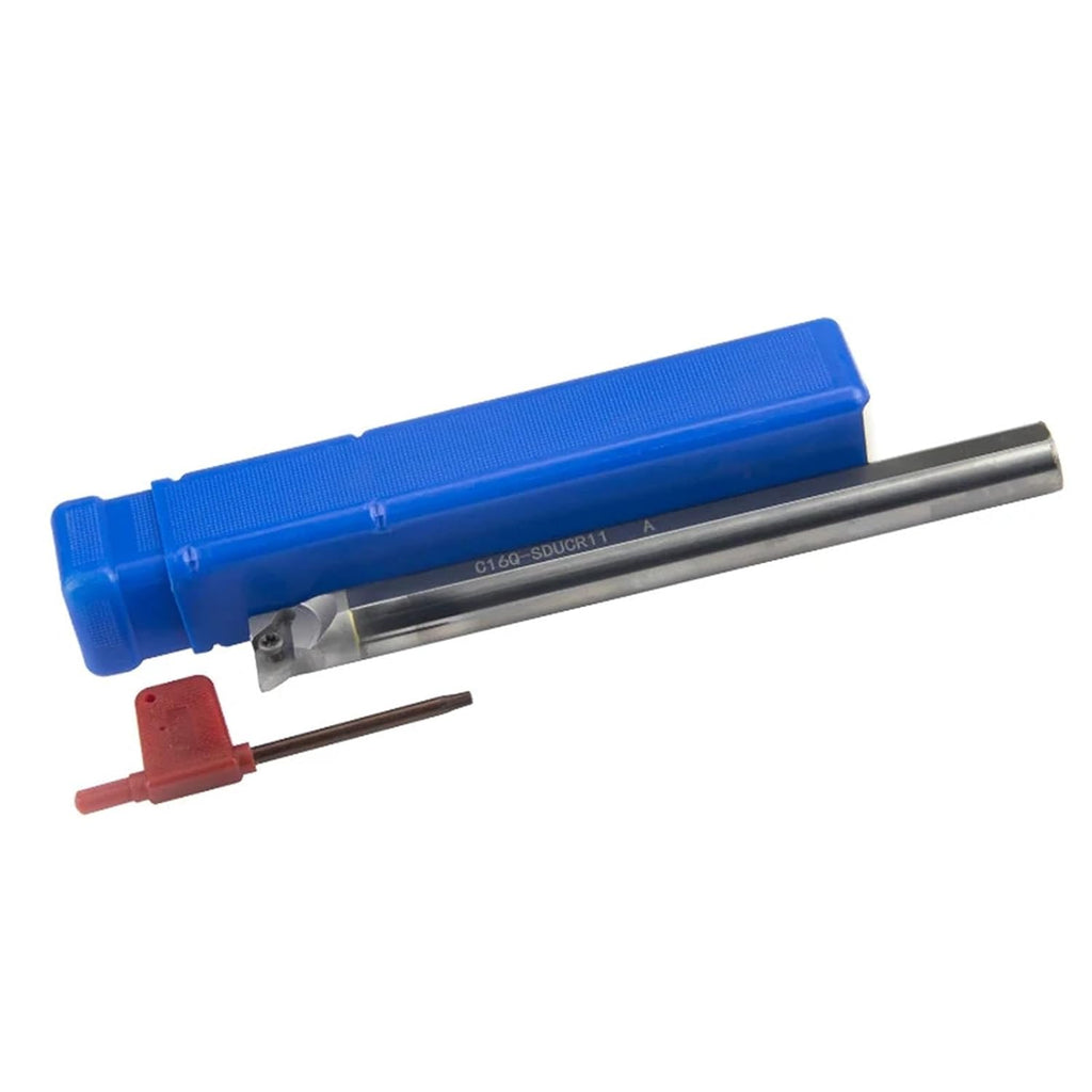 1pc Tungsten Steel Cutter bar -SDQCR/ -SDUCR/-STFCR /-STUCR Internal Turning Tool DCMT Insert Lathe Machine Boring Cutting Tool(TCMT110204-TM YZ6020,C10K-STFCR11)