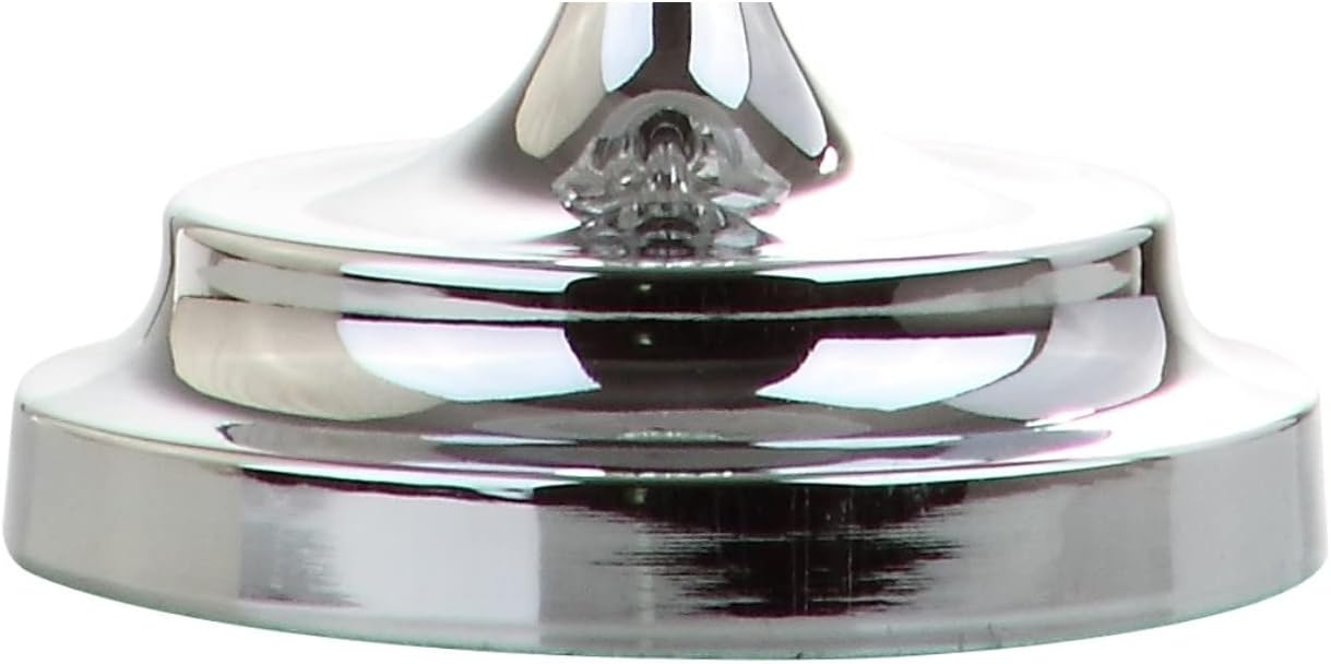 Eyely EYL2047A-SET2 Cox 27' Crystal LED Table Lamp for Reading Room, Living Room, Office, Bedroom, Modern, Contemporary, Traditional, Clear (Set of 2)