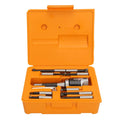 13 Pcs Indexable Metal Lathe Turning Tool, Boring Head Set, Carbide Boring Bar Set, Carbon Steel, Suitable for Semi Finishing and Finishing