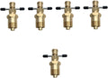 OUNONA 5pcs Ferrule Puller Tool Pulley Puller for Compression Sleeve Ring Removal Brass Plumbing Tool