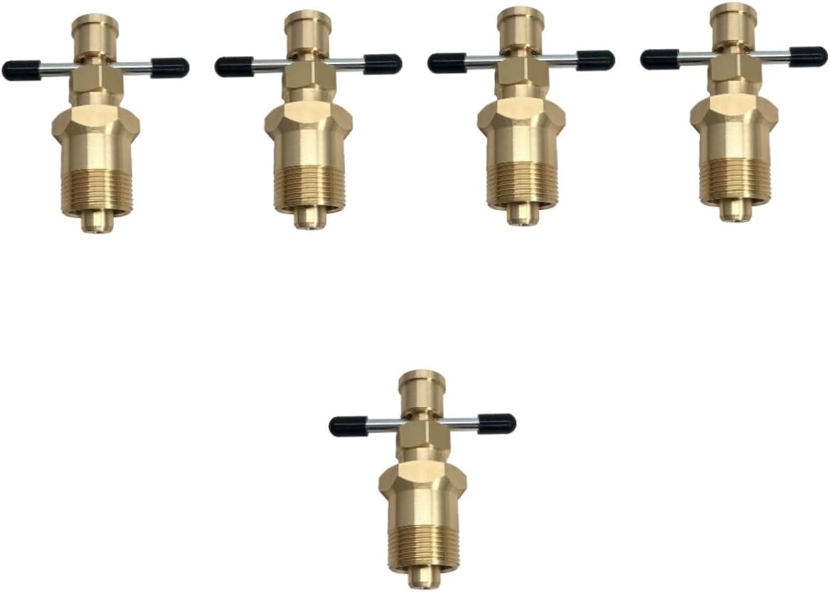 OUNONA 5pcs Ferrule Puller Tool Pulley Puller for Compression Sleeve Ring Removal Brass Plumbing Tool