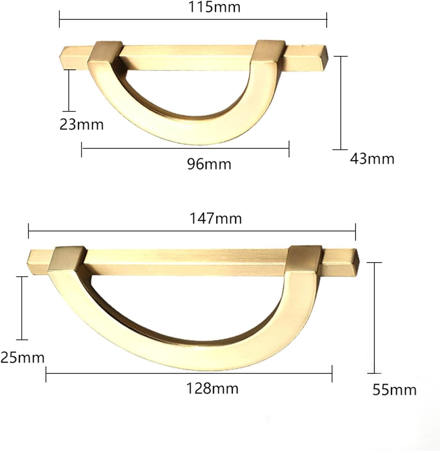 Cabinet Handles Kitchen Hardware Light Luxury Cabinet Handles Modern Simple Zinc Alloy Door Knob Drawer Pulls Wardrobe Knob Nordic Furniture Door Handle Hardware 6 Pcs Cabinet pulls Kitchen Cabinet Ha