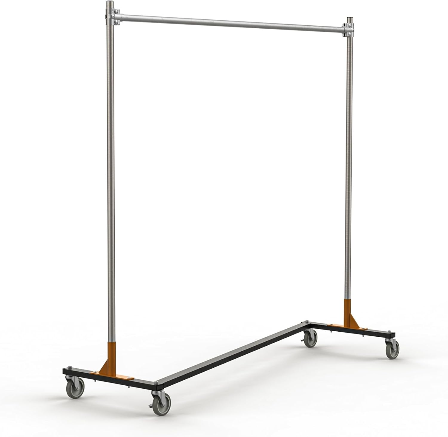 Railex 1380 Heavy Duty Rolling Z Rack 14GA Steel Zinc Plated (72')