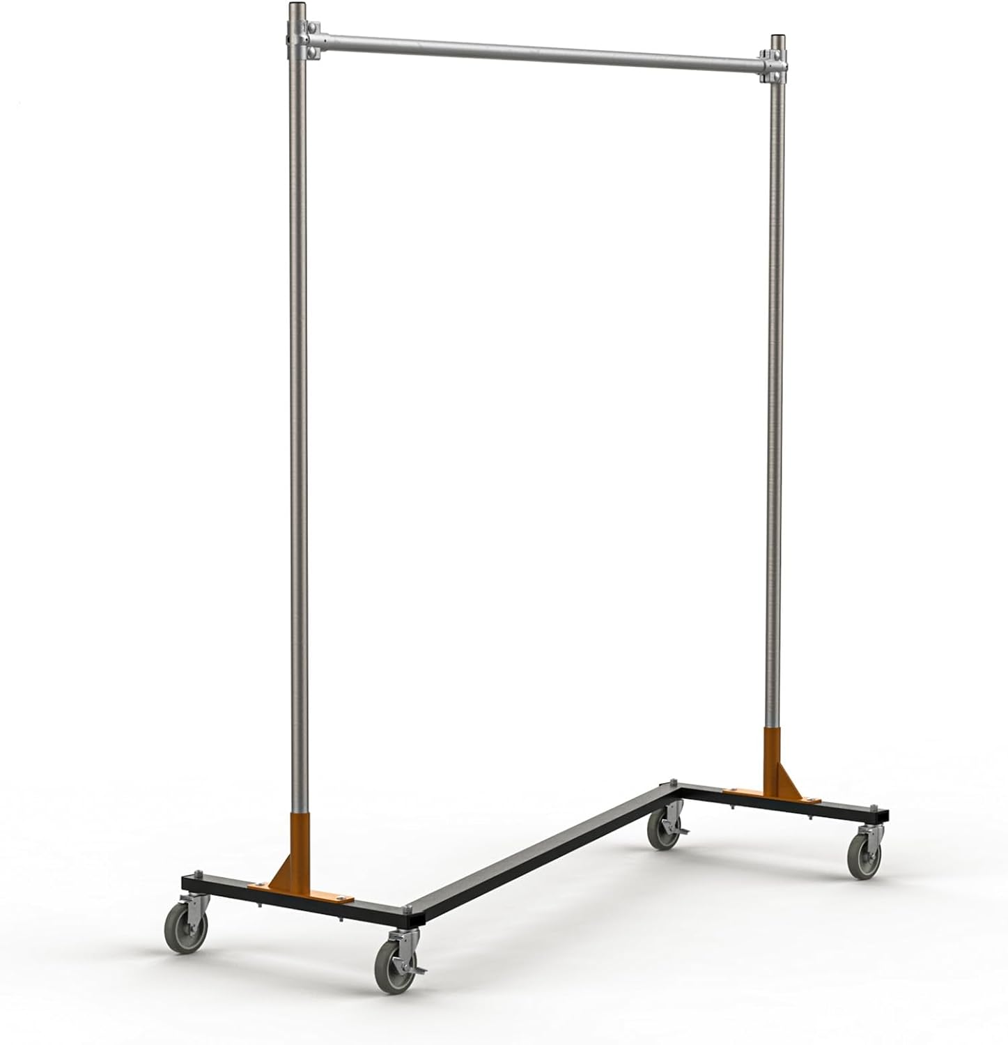 Railex 1380 Heavy Duty Rolling Z Rack 14GA Steel Zinc Plated (60')