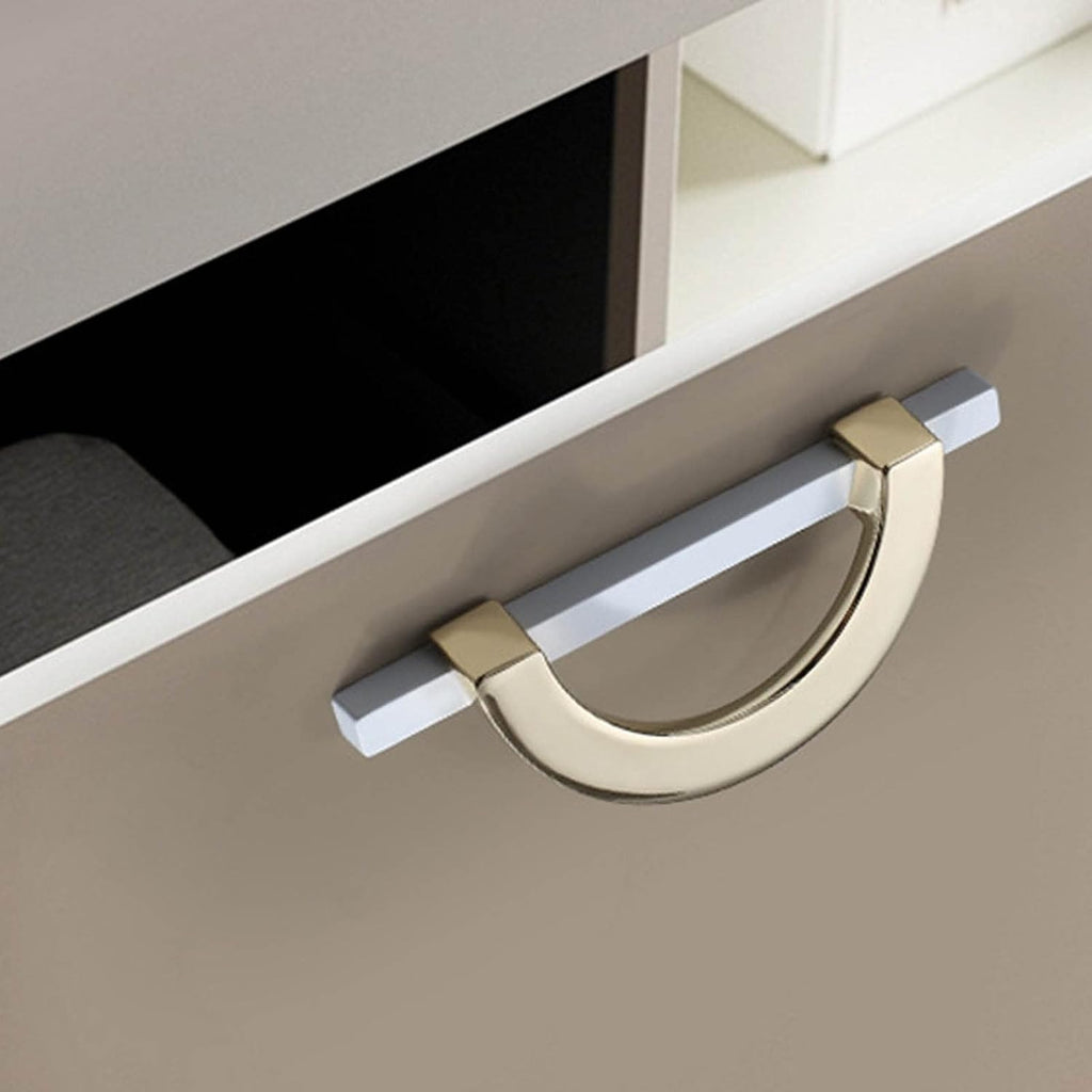 Cabinet Handles Kitchen Hardware Light Luxury Cabinet Handles Modern Simple Zinc Alloy Door Knob Drawer Pulls Wardrobe Knob Nordic Furniture Door Handle Hardware 6 Pcs Cabinet pulls Kitchen Cabinet Ha