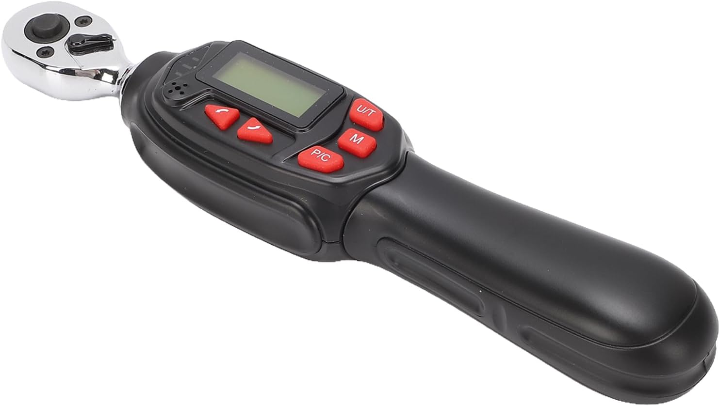 Digital Torque Wrench, 1/4 Inch Drive 1.5 30Nm with Buzzer and LED Flash, Multiple Torque Units Nm lbf.ft lbf.in kgf.cm kgf.m, for Automotive Motorcycle DIY Home Repair (32 Piece Set)