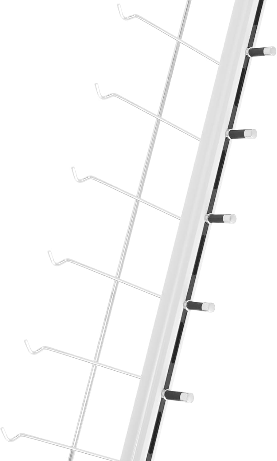 10 Pcs Aluminum Eyeglass Display Rod, Wall Mount Sunglasses Display Stand Holder Organizer for Optical Store & Home Use (48 Inch, Hold 14 Frames)
