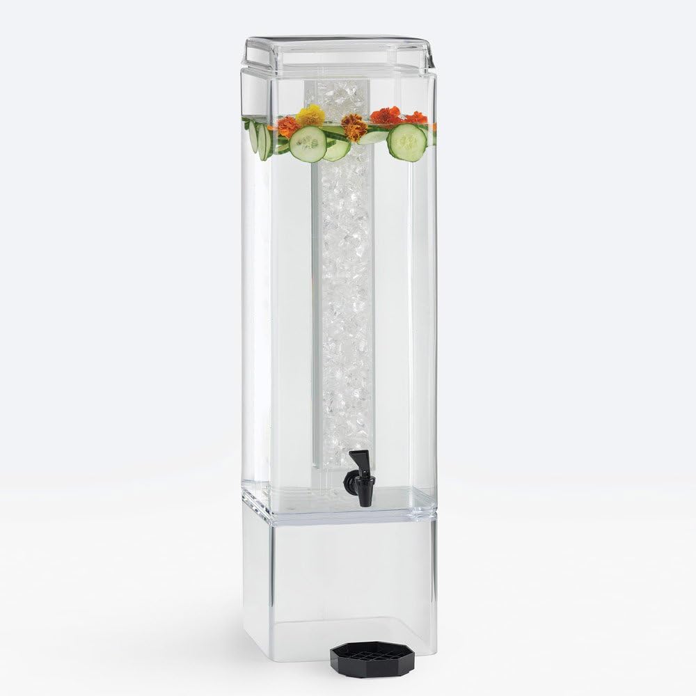 Cal-Mil - 5 Gallon Acrylic Square Beverage Dispenser