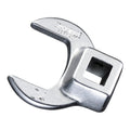 Stahlwille 02200020 Crow-Foot Wrench, 3/8' Square Drive, Made of Chrome Alloy Steel & Chrome Plated, Has Bi-hexagonal Jaws, Ideal for Confined Spaces Size 20 mm, L. 42.4 mm