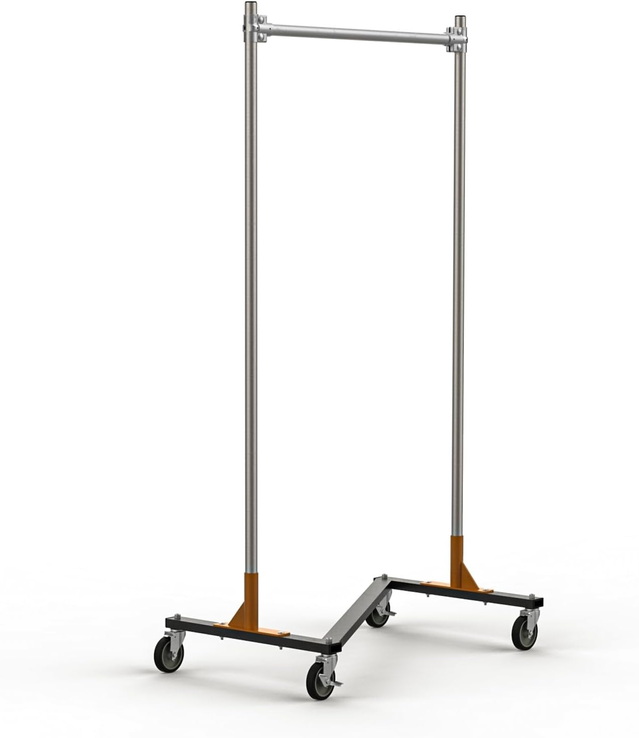 Railex 1380 Heavy Duty Rolling Z Rack 14GA Steel Zinc Plated (36')