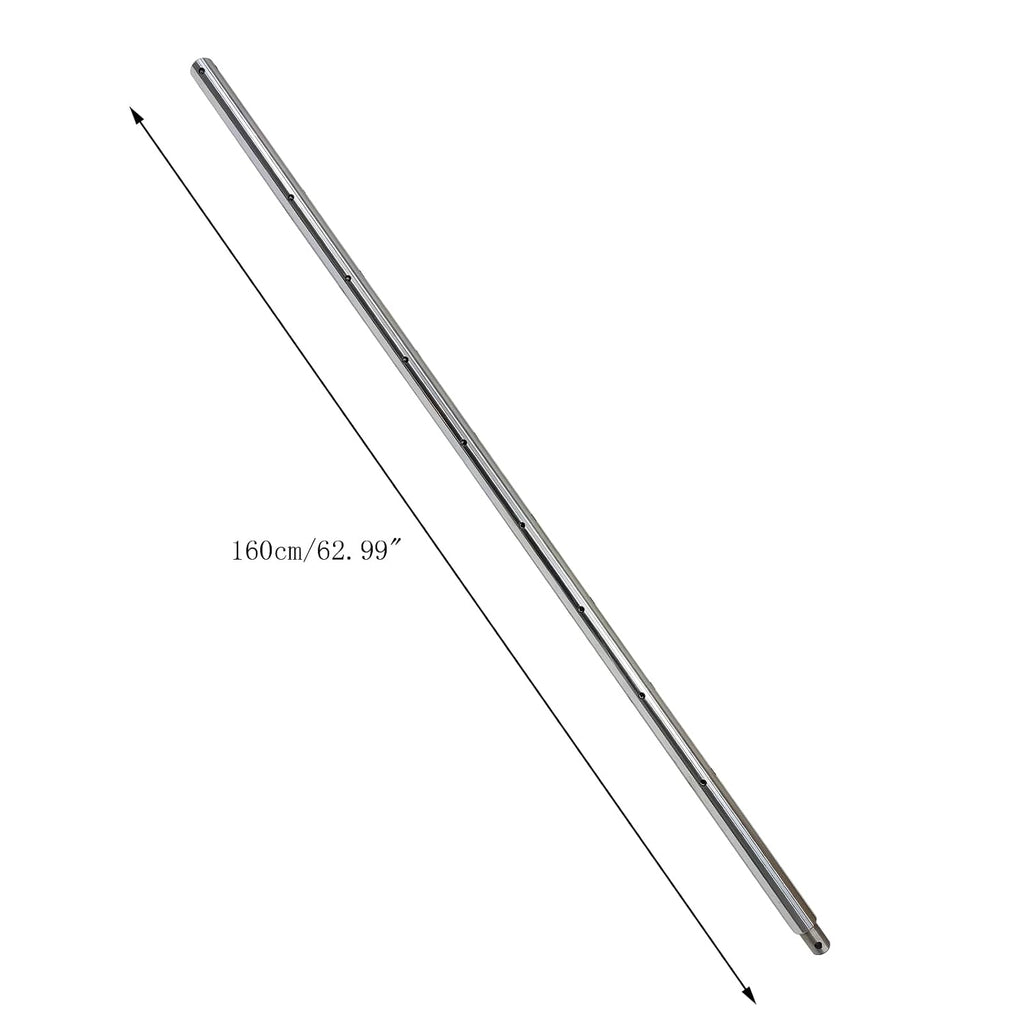 Boring Bar of Boring Machine High-Strength Alloy Line Bore Rod of Hole Drilling Equipment 1.97x62.99 inch Hole Drilling Accessory Parts