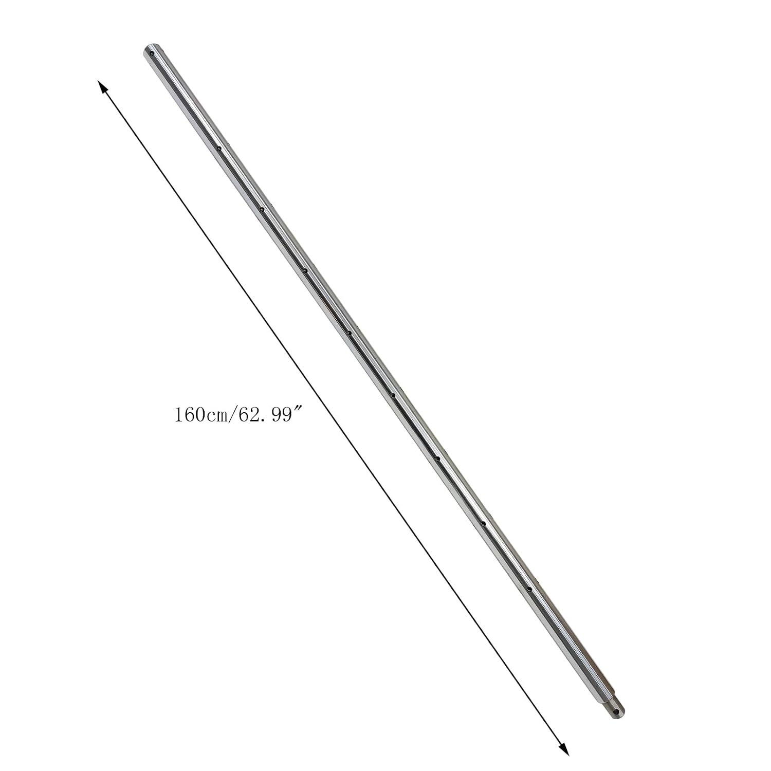 Boring Bar of Boring Machine High-Strength Alloy Line Bore Rod of Hole Drilling Equipment 1.97x62.99 inch Hole Drilling Accessory Parts