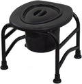 Commode Toilet Chair,Bedside Commode for Adults,Mobility Aid for People with Disabilities,Commode, Potty Chair for The Elderly, Portable Toilet Seat Chair, Non-Slip Shower Stool, Home Simple Mobile T