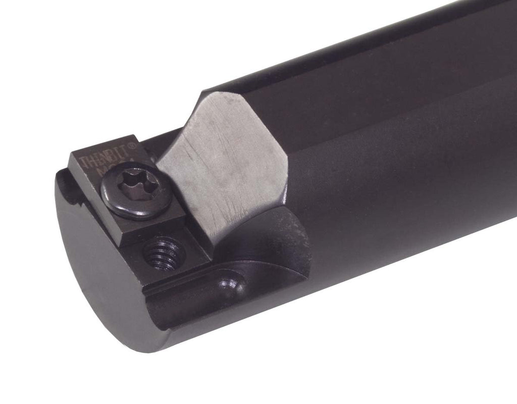 THINBIT MGTF58 Steel Internal Face Grooving Bar, 5/8' Diameter, 0.650' Minimum bore, 2.5' Reach