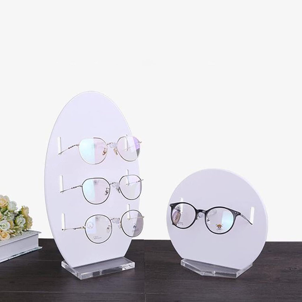 GRFIT Glasses Stand Acrylic Sunglasse Stand Glasses Holder Eyeglasses Display Rack Counter Jewelry Organizer Jewelry Display Shelf Eyewear Display Stand ( Color : Small Size )
