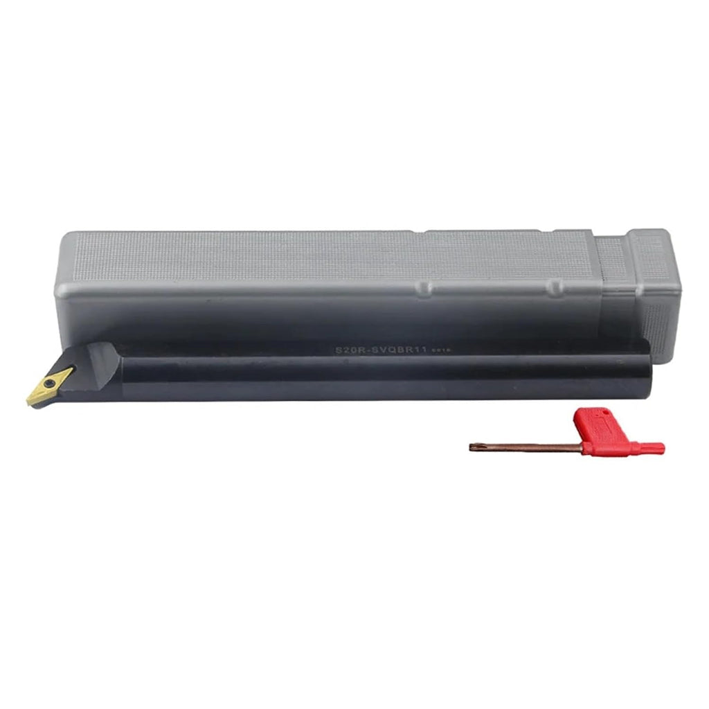 1pc SVQBR S20R-SVQBR11 S25S-SVQBR16 Lathe Cutter Internal Turning Tool Holder Boring Bar Carbide Insert VBMT11/16 CNC(VBGT160402-AK H01,S25S-SVQBR16)