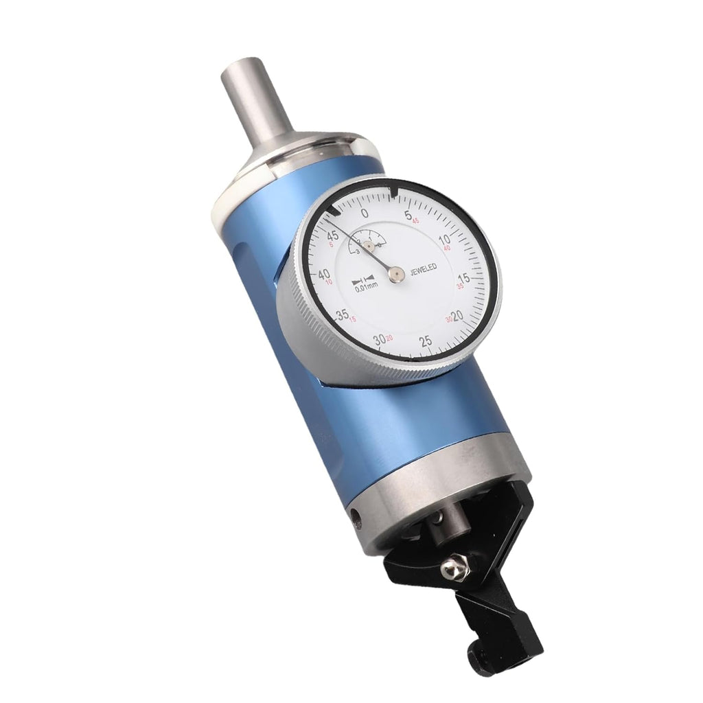 Centering Indicator 0-3mm, Centering Lever Gauge, High Precision 0.01mm Dial Gauge with 6 Probes and 2 Test Bars, for Mill Workpiece Alignment and Mechanical Bore Measurement