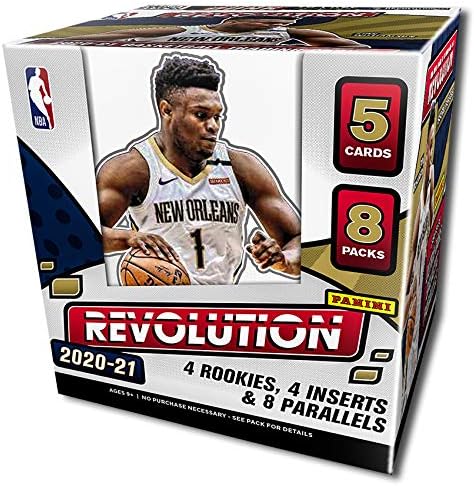 2020/21 Panini Revolution NBA Basketball HOBBY box (8 pks/bx)
