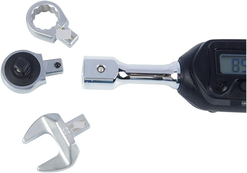 OUTMX Digital display torque wrench with detachable head 30NM-135NM Standardized manufacturing 1/4, 3/8, 1/2 inch(Wsc3-030c)