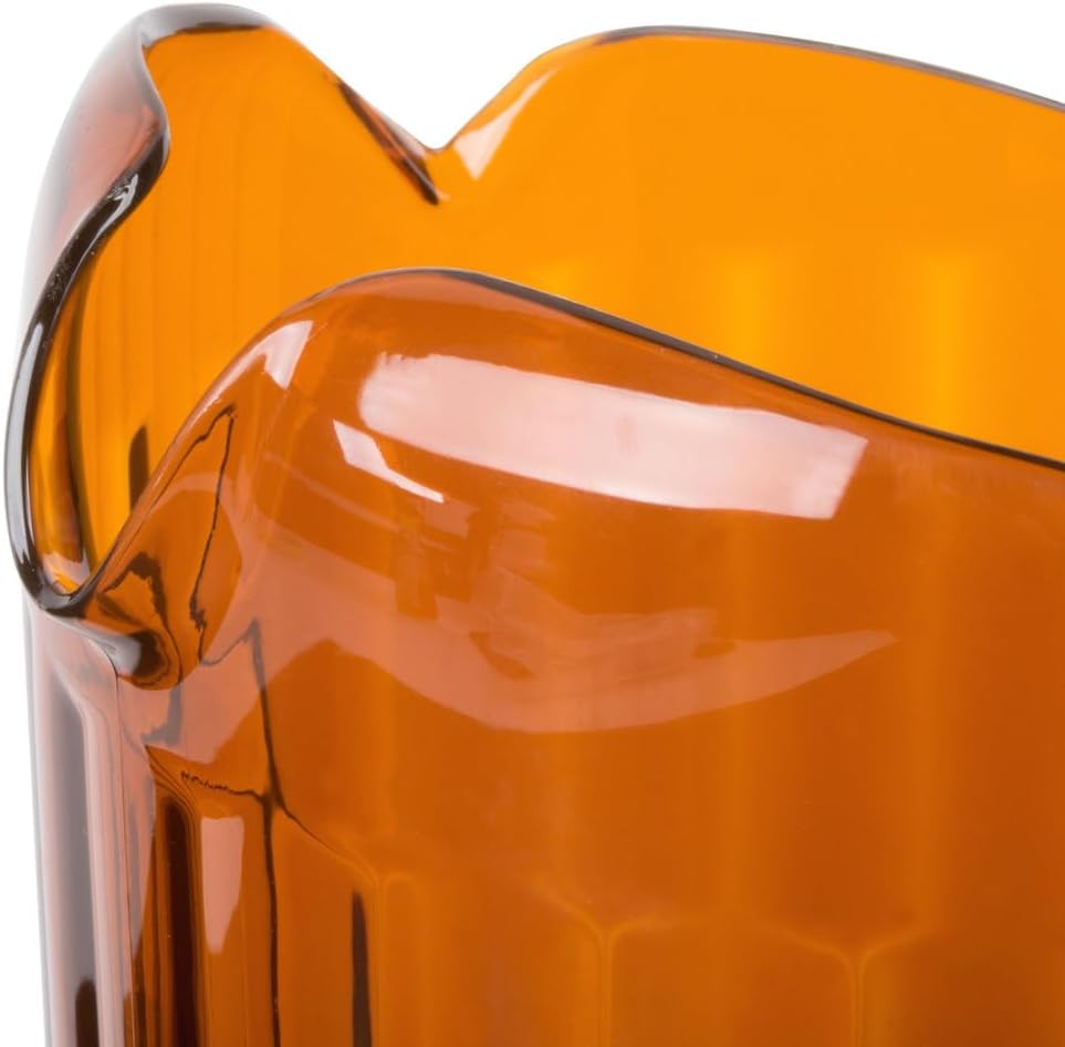 Soro Essentials- 60 oz. Restaurant Water Pitcher with 3 Spouts Amber Color Polycarbonate Set of 12- Beverage Serveware Water Carafe Clear Pitcher Water Jug for Home Restaurants Catering Kitchens