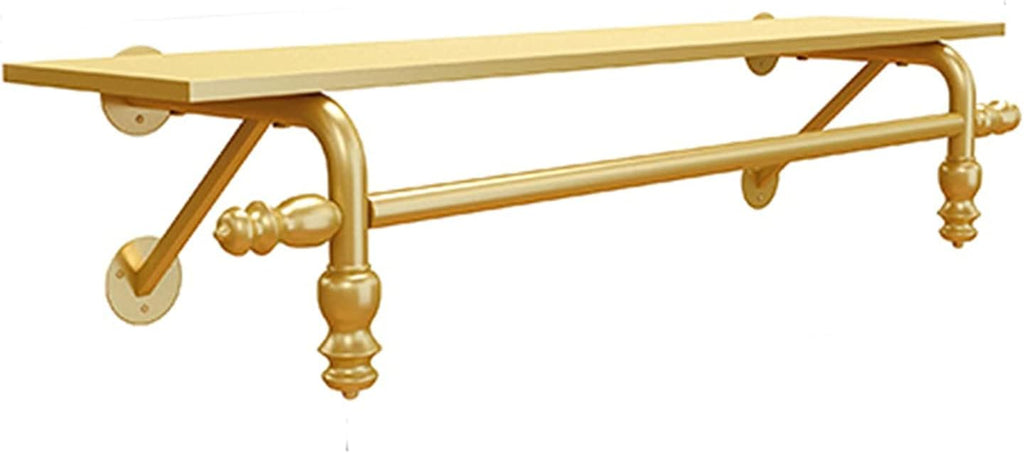 Exquisite Clothes Rail Rack Metal Retail Clothing Garment Racks Display Rod, Clothing Store Display Rack Ceiling Hanger, Women'S Clothing Store Shelves Display Hangers/C/(C-100Cm)