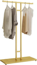 2 Way Modern Heavy Duty Clothes Rack, Chrome & Black, 80cm W x 260cm H, 2 Shelves, Free Standing, Ideal for Clothes & Coats