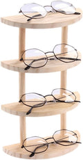 Eyewear Frames Sunglasses Rack Wooden Glasses Display Stand Holder Organizer Wood Sunglasses Stand Glasses Display Jewelry Holder Sunglasses Eyewear