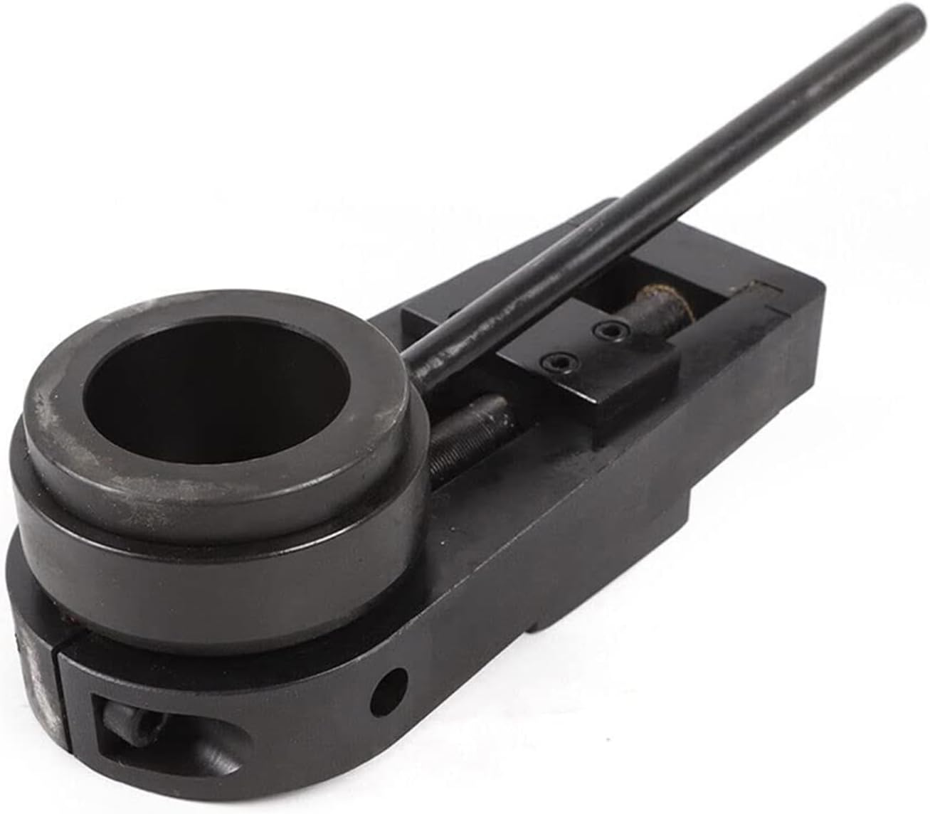 Boring Facing Head, 50mm Boring Cylinder Machine Acessory Automatic Feed End Milling Machine for Portable Line Boring Machine Bar Edge Tool Black,1