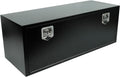 confote Black Steel Underbody Truck Tool Box with T-Handle Lock,Heavy Duty Truck Tool Box Truck Storage Organizer Tool Box Chest For Storage Smooth Surface,Waterproof-48'x 18'x 18' inch