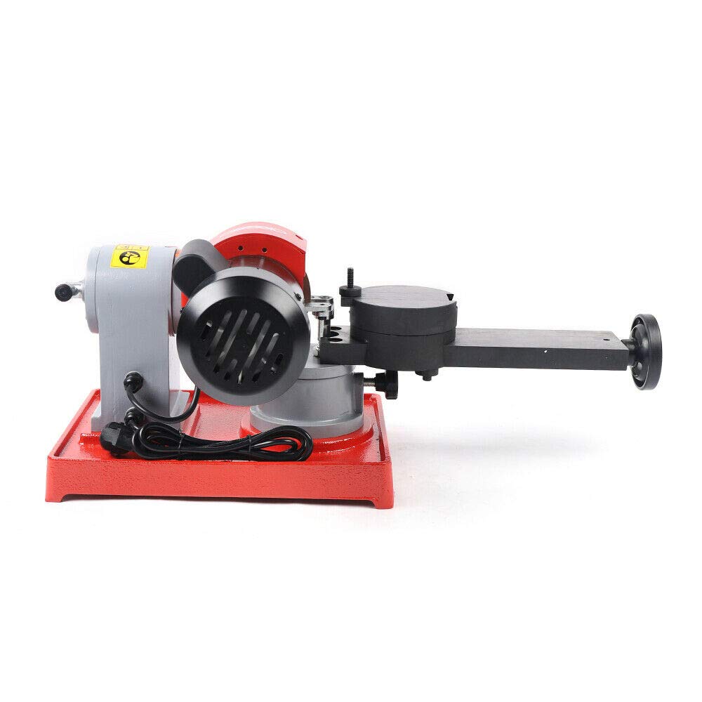 Circular Saw Blade Sharpener, 370W Rotary Angle Mill Grinding Machine with 5in Grinding Wheel, Universal Electric Circular Saw Blade Sharpener for Carbide Tipped Saw Blades