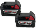 18V 6000mAh/9000mAh/12000mAh Lithium-Ion Replacement Battery Compatible with Milwaukee M18 Tools 48-11-1860, 48-11-1850, 48-11-1840 Cordless Power Tool Batteries(2PCS 12.0Ah)