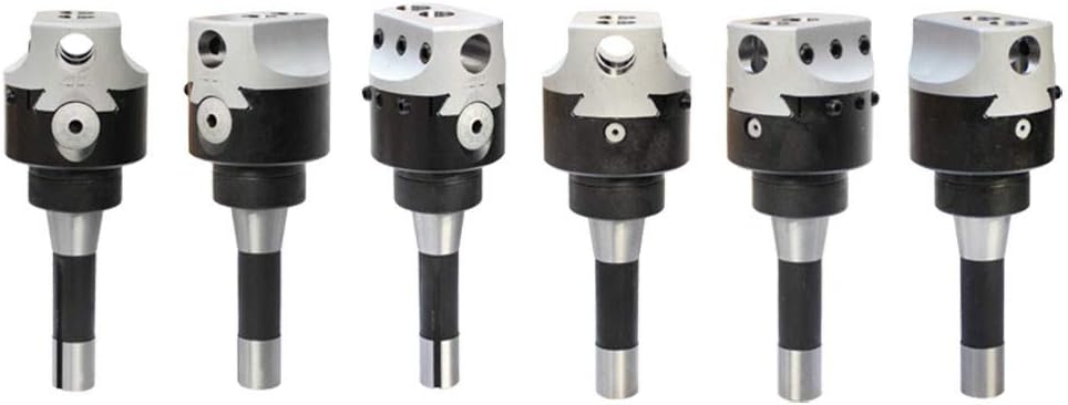 3'' Boring Head R8 Shank 12 Carbide Boring Bars 3/4'' Shank C6 Tip