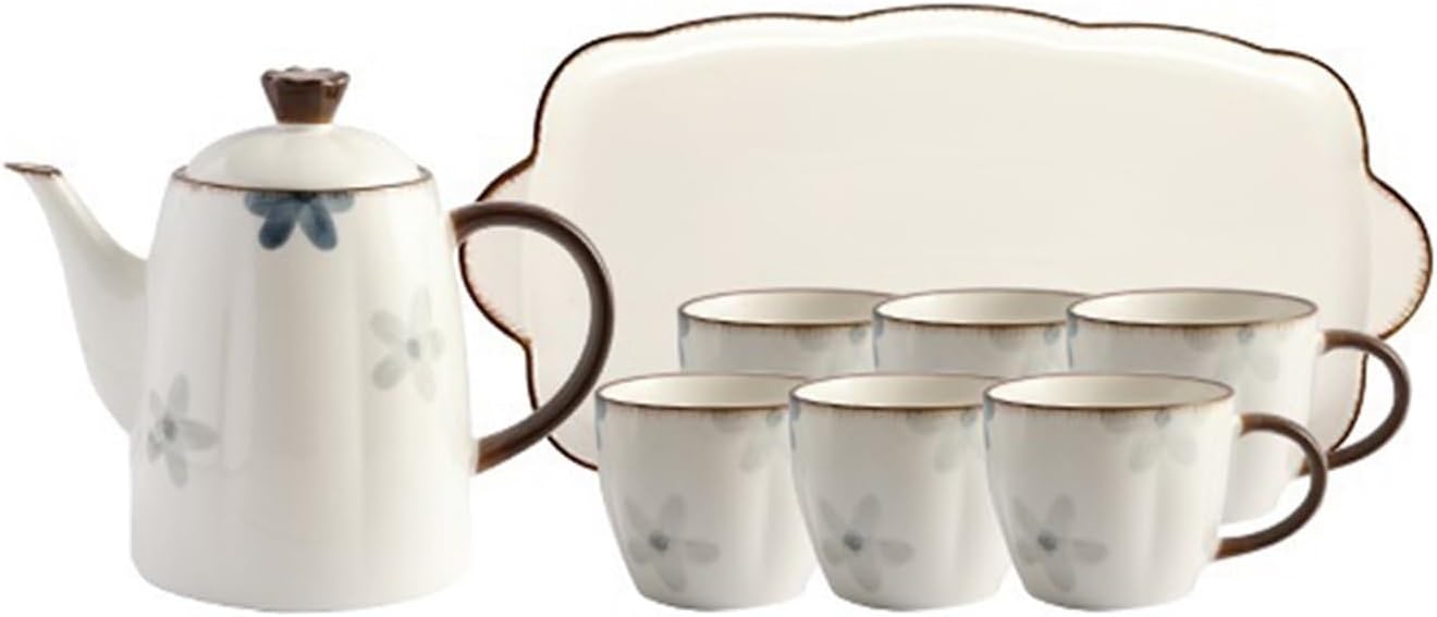 Beverage Serveware Cold Kettle Set Housewarming New Home Cup Household Wedding Ink Feng Shui Cup Tea Set Water Carafe