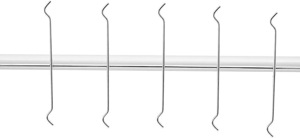 10 Pcs Aluminum Eyeglass Display Rod, Wall Mount Sunglasses Display Stand Holder Organizer for Optical Store & Home Use (48 Inch, Hold 16 Frames)