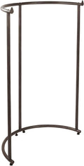 SSWBasics Half Round Clothing Rack - Vintage (37 1/2'W x 55'H)