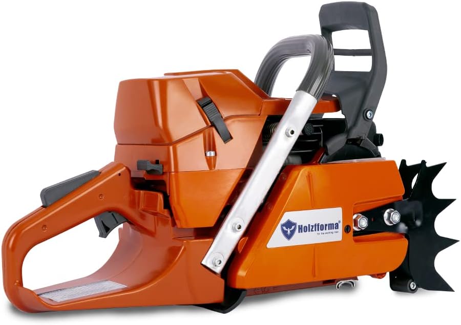 Holzfforma 71cc G372 50mm Bore Gasoline Chain Saw Power Head With 20inch 72DL 3/8'.058' Guide Bar and Saw Chain All Parts are Compatible with NH872 Chainsaw