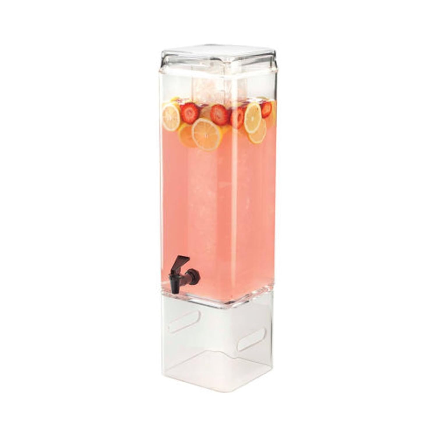 Cal-Mil 5-Gallon Commercial Acrylic Beverage Dispenser w/Stand – Large BPA-Free Drink Container with Spigot for Restaurants, Catering, Weddings, Spas, Parties, Tea, Juice, Water & Lemonade | 1112-5AH