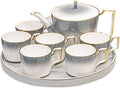 Beverage Serveware 8-piece coffee set, kettle and cup combination, multifunctional household tea set, suitable for any occasion Water Carafe