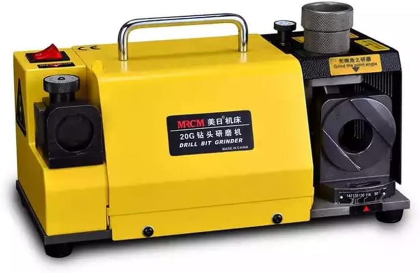110V 20G 3-20mm Portable Drill Bit Grinder, Drill bit Sharpener Machine with Grinding Wheel (SDC)
